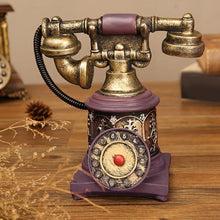 Load image into Gallery viewer, Babymoon Resin Retro Miniature Telephone | Decorative Add-ons | Baby Photography Props
