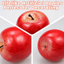 Load image into Gallery viewer, Babymoon Soft Artificial Apples | Decorative Add-ons | Photography Props | Set of 6pc