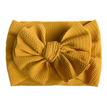 Load image into Gallery viewer, Babymoon Kids Girls Textured Bow Hairband | Baby Headband | Hair Accessories