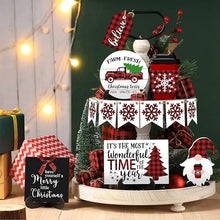 Load image into Gallery viewer, Babymoon Pack of 12 |Tired Tray Christmas Decoration | Decorative Add-ons | Baby Photography Props