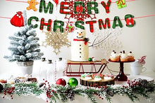 Load image into Gallery viewer, Babymoon Christmas Santa Printed Banner | Hanging Flag | Decorative Add-ons | Photography Props