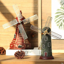 Load image into Gallery viewer, Babymoon Antique Miniature Windmill | Decorative Add-ons | Baby Photography Prop | Green