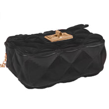 Load image into Gallery viewer, Babymoon Kids Jelly Sling Purse Fashion Handbag (9x13x5 CM) – Black