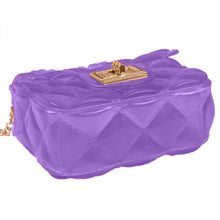 Load image into Gallery viewer, Babymoon Kids Jelly Sling Purse Fashion Handbag (9x13x5 CM) – Purple
