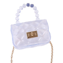 Load image into Gallery viewer, Babymoon Kids Jelly Sling Purse Fashion Handbag (10x13x5 CM) – White