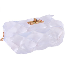 Load image into Gallery viewer, Babymoon Kids Jelly Sling Purse Fashion Handbag (10x13x5 CM) – White
