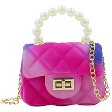 Load image into Gallery viewer, Babymoon Kids Jelly Sling Purse Fashion Handbag (8x13x5 CM) – Pink