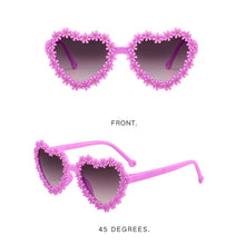 Load image into Gallery viewer, Babymoon Kids Heart Shaped Summer Sunglasses Goggles For Girls & Boys