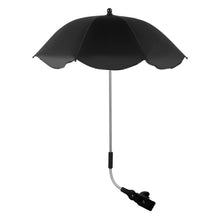Load image into Gallery viewer, Babymoon UV Rays Protection Parasol Rain Canopy Cover Clamp Carriage Sun Shade Pram Stroller Umbrella – Black
