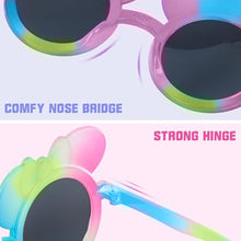 Load image into Gallery viewer, Babymoon Baby Boys Girls Cartoon Style Unisex Kids Sunglasses | 2 To 10 Year | Yellow