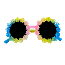 Load image into Gallery viewer, Babymoon Baby Boys Girls Round Flower Style Unisex Kids Sunglasses | 2 To 6 Year | Multi