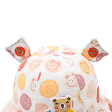 Load image into Gallery viewer, Babymoon Cotton Baby Kids Boys Girls Summer Cap With Head String Animal Design | 2-6 Years | Multi