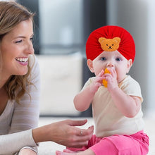 Load image into Gallery viewer, Babymoon Beanie Bear Turban Knot Boy’s Girl’s Kids New Born Baby Cap Hat Headwear 0-2 Y | Red