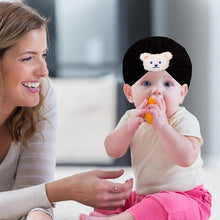 Load image into Gallery viewer, Babymoon Beanie Bear Turban Knot Boy’s Girl’s Kids New Born Baby Cap Hat Headwear 0-2 Y | Black