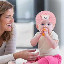 Load image into Gallery viewer, Babymoon Beanie Bear Turban Knot Boy’s Girl’s Kids New Born Baby Cap Hat Headwear 0-2 Y | Lightpink