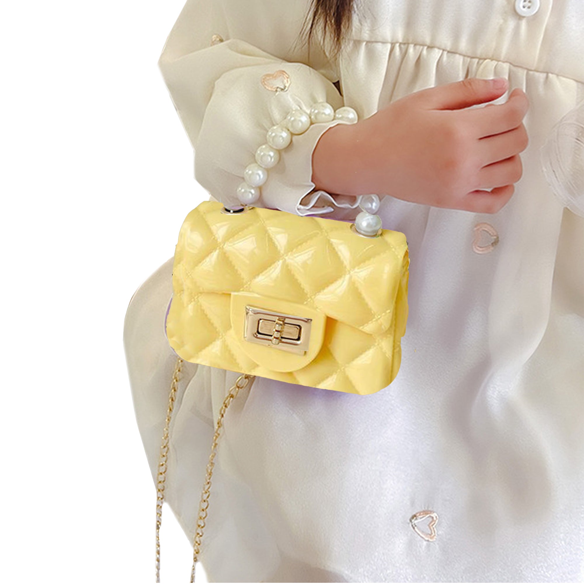Babymoon Kids Jelly Sling Purse Fashion Handbag 9x13x5 CM