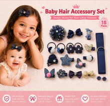 Load image into Gallery viewer, Babymoon 18Pcs/Set Fusion Mix Style Hairclips Hairbands