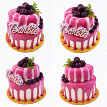 Load image into Gallery viewer, Babymoon Artificial Simulation Large Double-Tier Berries Barbie Cake Model for Baby Photoshoot Props | Decorative Add-ons