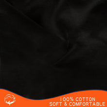 Load image into Gallery viewer, Babymoon Cotton Baby Swaddle | Wrapping Blanket | Baby Sleeping Wrap | New-Born Swaddle Wrap | 0-3Months | Black