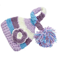 Load image into Gallery viewer, Babymoon Baby Long Tail Ball Cap | Baby Photography Props | Costume | Blue