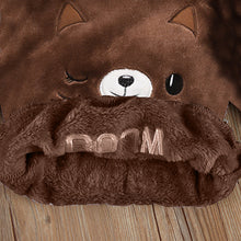 Load image into Gallery viewer, Babymoon Set of 2 | Baby Sleepwear Nightsuit Kid’s Nightdress T-shirt with Pants Pajamas Winter Sweater | Brown