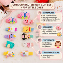 Load image into Gallery viewer, Babymoon Fusion Cartoon 10pcs Hairclips Hair Accessories Set - Cartoon