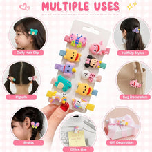Load image into Gallery viewer, Babymoon Fusion Cartoon 10pcs Hairclips Hair Accessories Set - Cartoon