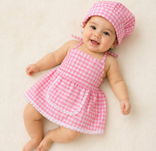 Load image into Gallery viewer, Babymoon Chef New Born Baby Photography Shoot Props Costume - Pink