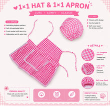 Load image into Gallery viewer, Babymoon Chef New Born Baby Photography Shoot Props Costume - Pink
