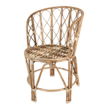 Load image into Gallery viewer, Babymoon Rustic Cane Chair | Wooden Properties | Baby Photography Props