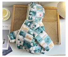 Load image into Gallery viewer, Babymoon Stylish Winter Baby Boys & Girls Jacket Kids Sweater Cardigan | Dinosaur Green