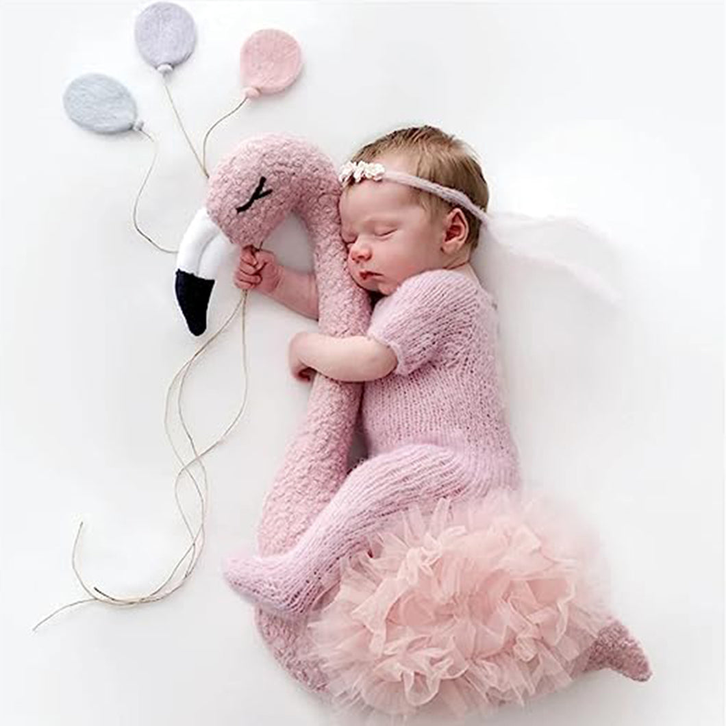 Babymoon Unicorn Duck Posing Pillow Photoshoot Prop - Pink