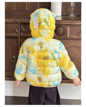 Load image into Gallery viewer, Babymoon Stylish Winter Baby Boys & Girls Jacket Kids Sweater Cardigan | Duck Yellow