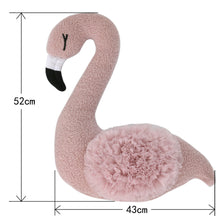 Load image into Gallery viewer, Babymoon Flamingo Posing Pillow | Photoshoot Prop | Posing Aids | Pink