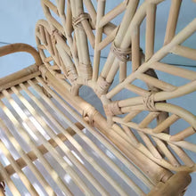 Load image into Gallery viewer, Babymoon Rustic Cane Floral Sofa | Wooden Properties | Baby Photography Props