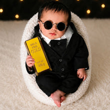 Load image into Gallery viewer, Babymoon Artificial Gold Bar Bullion Prop for Baby Photoshoot Props | Decorative Add-ons