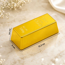 Load image into Gallery viewer, Babymoon Artificial Gold Bar Bullion Prop for Baby Photoshoot Props | Decorative Add-ons