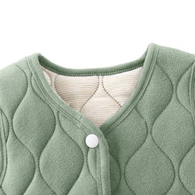 Load image into Gallery viewer, Babymoon Winter Baby Boys & Girls Sweater Kids Jacket Cardigan | School Sweater Jacket | Green