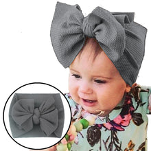 Load image into Gallery viewer, Babymoon Kids Girls Textured Bow Hairband | Baby Headband | Hair Accessories