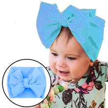 Load image into Gallery viewer, Babymoon Kids Girls Textured Bow Hairband | Baby Headband | Hair Accessories