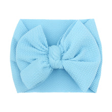 Load image into Gallery viewer, Babymoon Kids Girls Textured Bow Hairband | Baby Headband | Hair Accessories