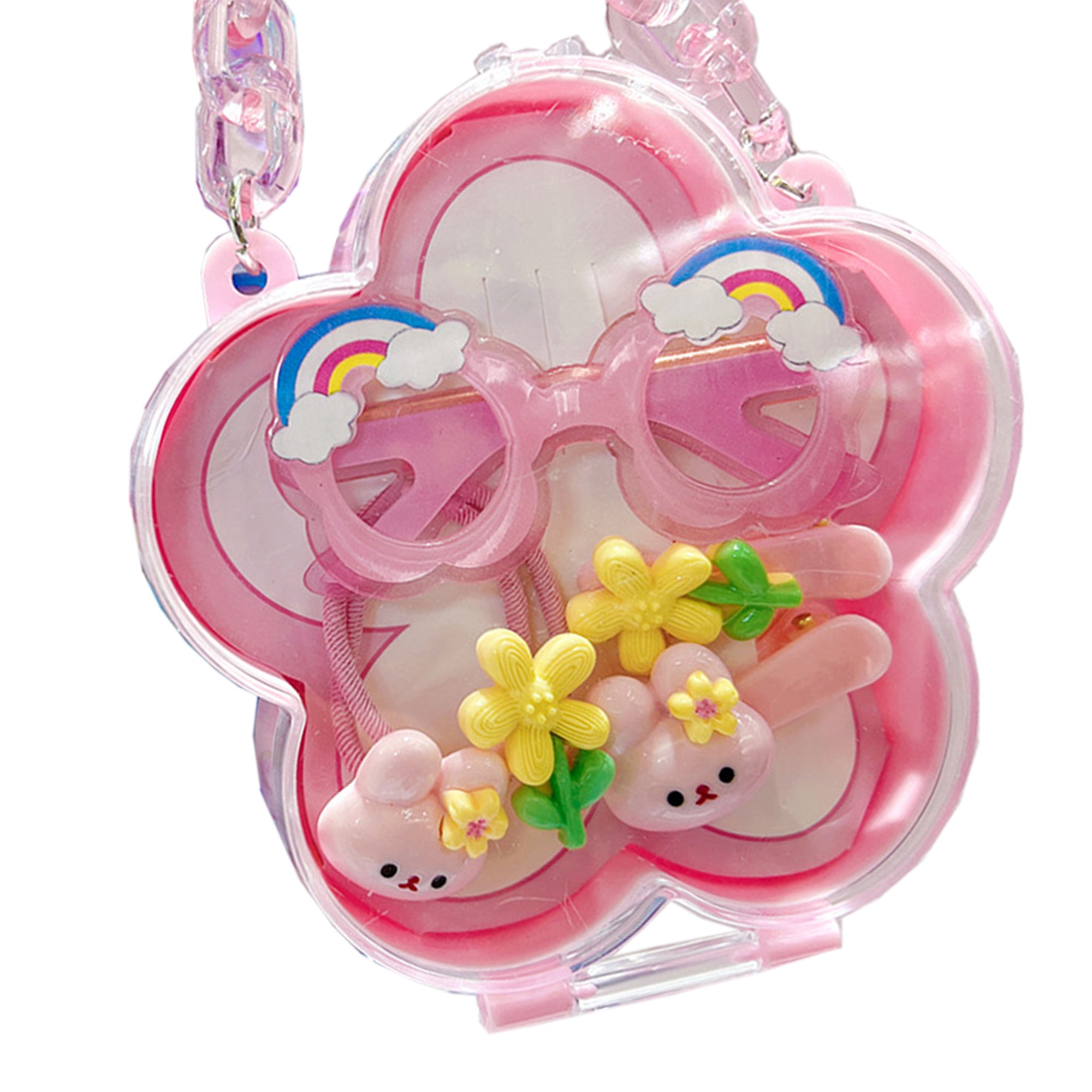 Babymoon Girl Baby Gift Box Set of Sunglasses Baby Girl Hair