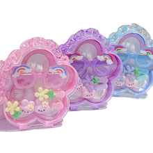 Load image into Gallery viewer, Babymoon Girl Baby Gift Box Set of 6 | Sunglasses | Baby Girl Hair Accessories | Hair Clips | Rubber Band | Blue