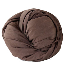 Load image into Gallery viewer, Babymoon Jersey Stretchble Baby Photography Shoot Wrap Cloth- Chocolate Brown