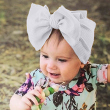 Load image into Gallery viewer, Babymoon Kids Girls Textured Bow Hairband | Baby Headband | Hair Accessories
