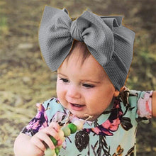 Load image into Gallery viewer, Babymoon Kids Girls Textured Bow Hairband | Baby Headband | Hair Accessories
