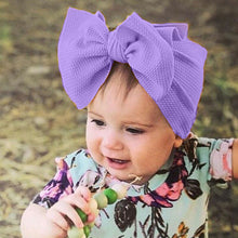 Load image into Gallery viewer, Babymoon Kids Girls Textured Bow Hairband | Baby Headband | Hair Accessories