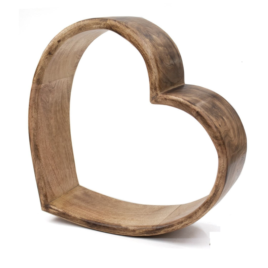 Babymoon Wooden Heart Ring | Wooden Properties | Baby Photography Props | Brown