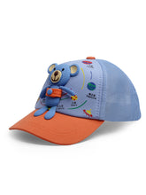 Load image into Gallery viewer, Babymoon Teddy Summer Cap Hat For Baby Kids - Blue