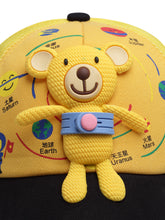 Load image into Gallery viewer, Babymoon Teddy Summer Cap Hat For Baby Kids - Yellow